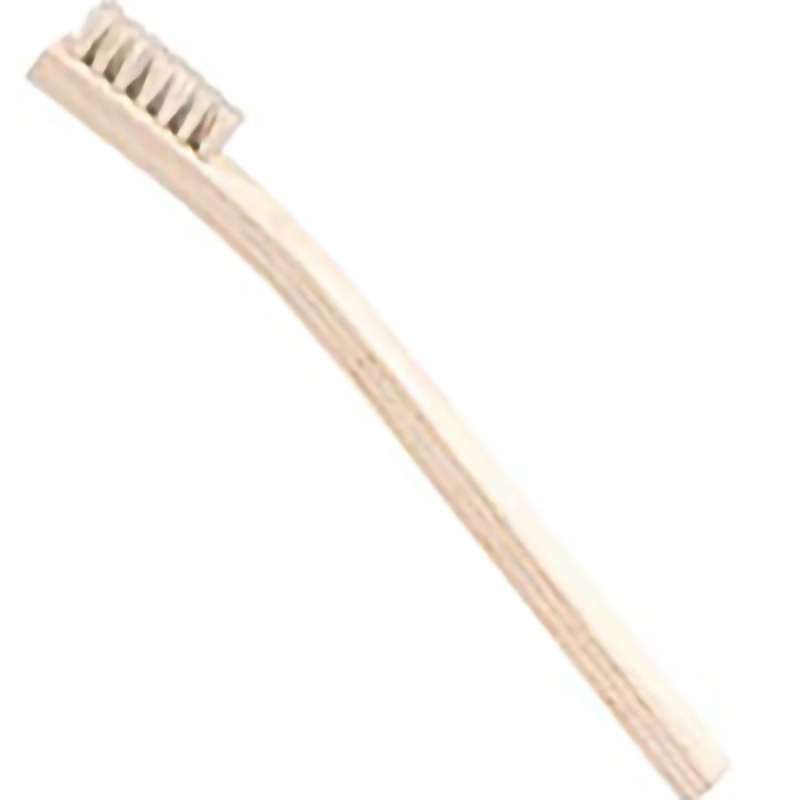 Scratch Brush, Horse Hair/Wood, 7/16", ESD
